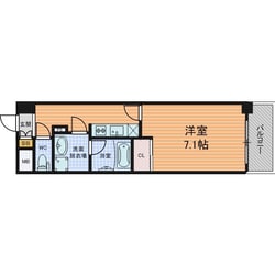 アスヴェル心斎橋東2の物件間取画像